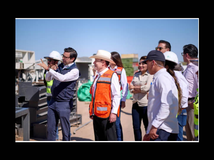 Invierten 180 millones de pesos en planta de tratamiento de residuos en Caborca