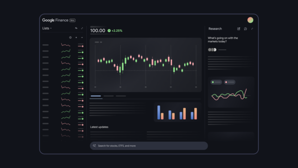 La nueva versión de Google Finance potenciada por IA se expande a más de 100 países