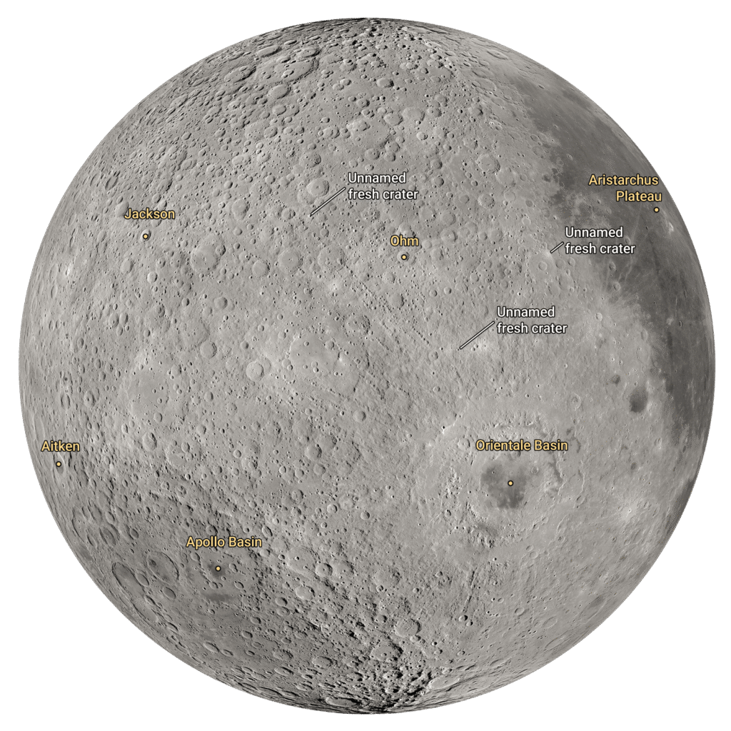 La tripulación de Artemis II propone bautizar un cráter de la Luna en honor a la esposa de su comandante