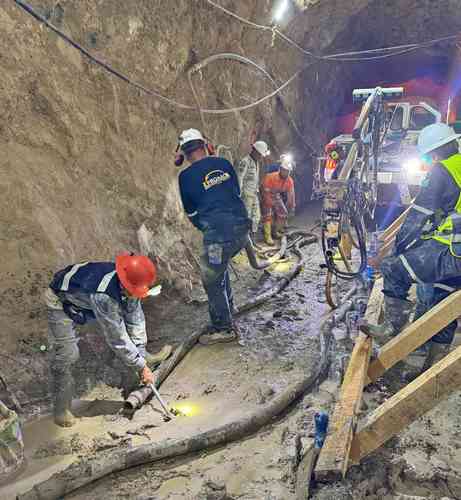 Mina Santa Fe: labores de rescate, a mitad de la ruta que los llevaría al obrero atrapado