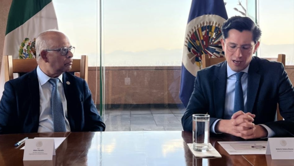 OEA y México fortalecen agenda regional