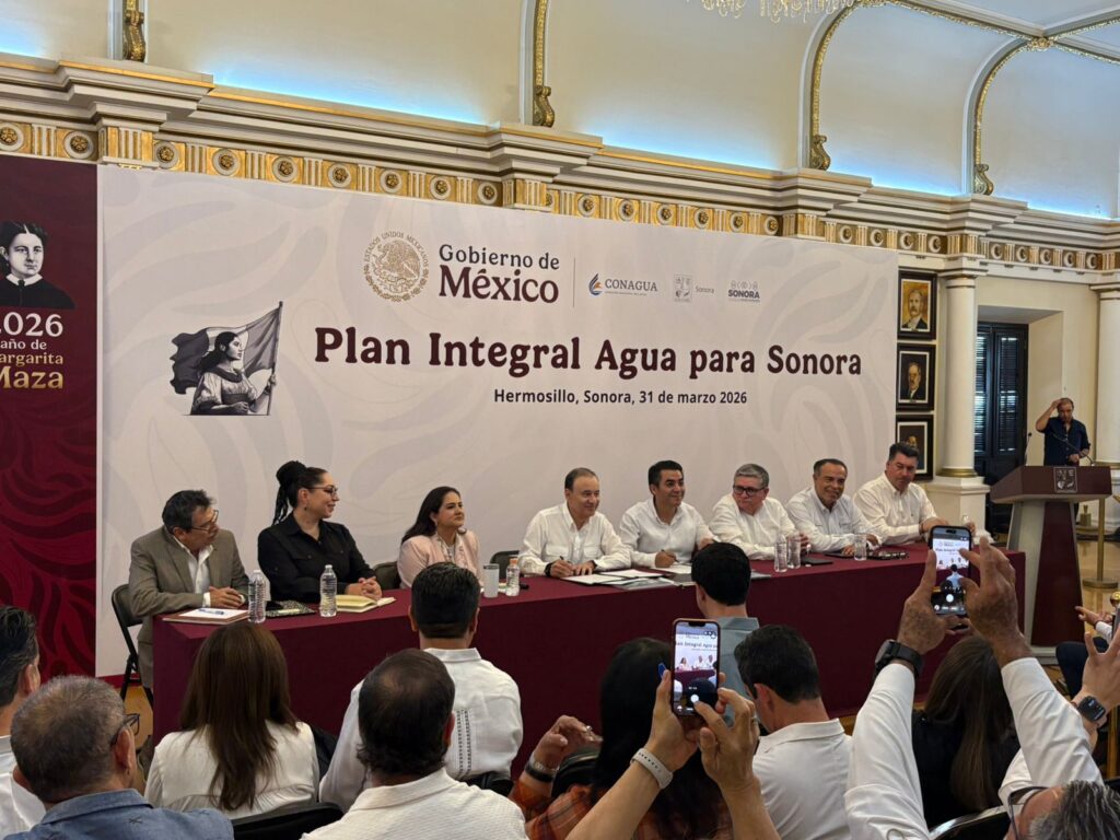 Plan Integral de Agua: Gobierno y Conagua asegurarán abasto en Hermosillo con nuevas fuentes