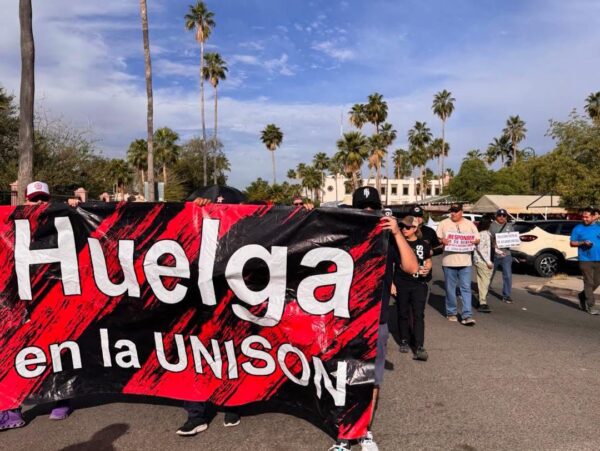 STAUS marcha en apoyo a huelga y advierte posible paro el 30 de abril