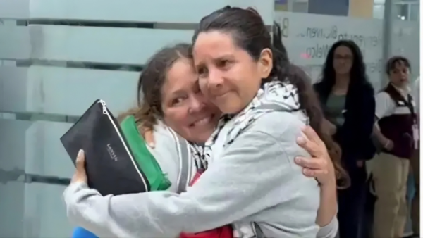 Activistas mexicanas regresan tras detención