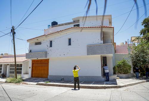 Balean una casa de Rocha Moya en Culiacán; lleva 10 años deshabitada