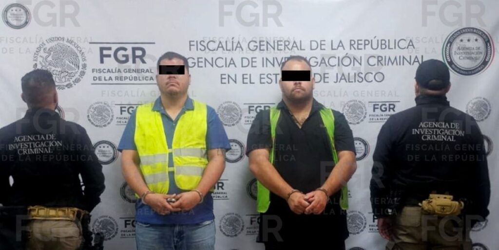 Capturan a tres mandos del CJNG