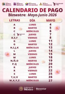 Inician pagos de Programas de Bienestar
