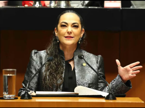 Olga Sosa la senadora más productiva del grupo parlamentario de Morena