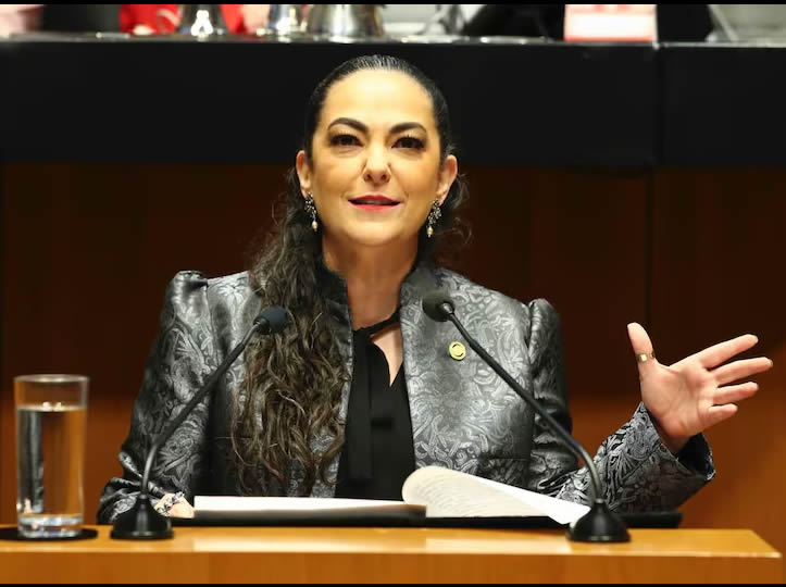 Olga Sosa la senadora más productiva del grupo parlamentario de Morena
