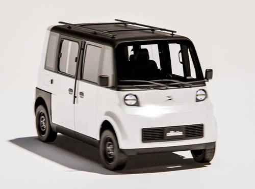 Presentan las primeras imágenes del auto eléctrico nacional Olinia