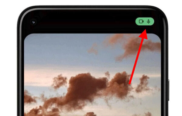 Qué significa el punto verde que sale a veces en la pantalla de tu móvil Android