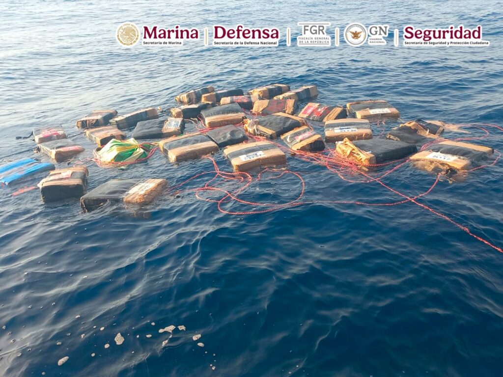 Semar asegura más de dos toneladas de cocaína