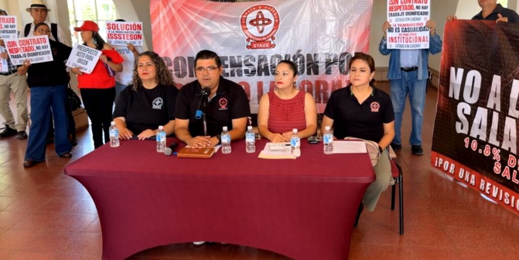 Staus acusa estancamiento del diálogo con la Unison a días de huelga
