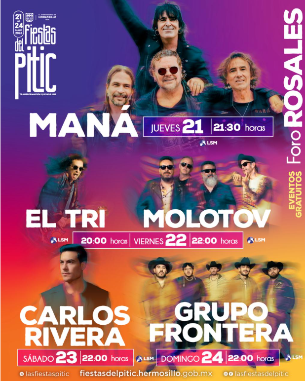Ya están aquí, las Fiestas del Pitic