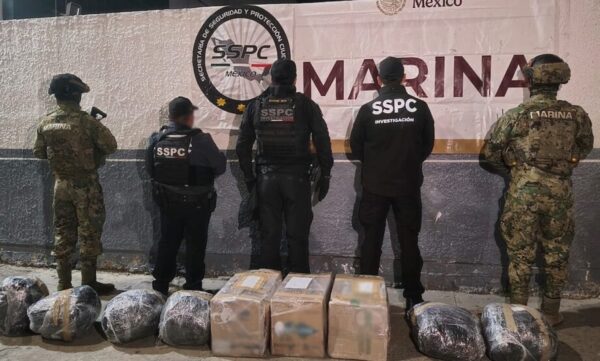 Aseguran 150 kilos de metanfetamina