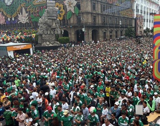 CDMX: lleno total en el Zócalo