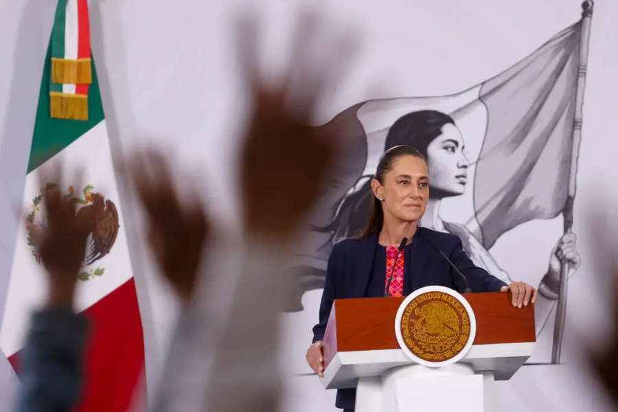 Claudia Sheinbaum rechaza intervención en la política nacional por parte de embajador de EU