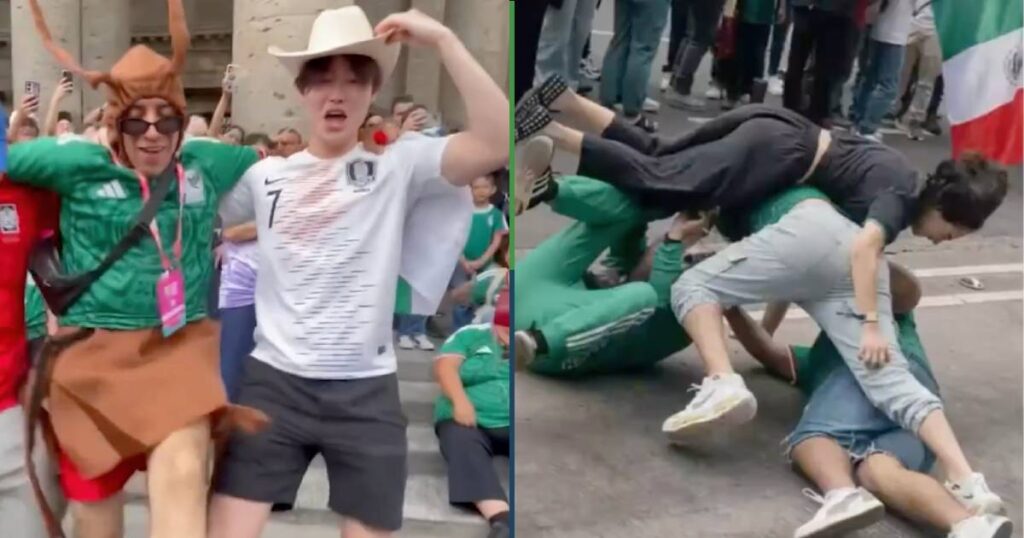 Darán nacionalidad mexicana a coreanos que echaron fiesta en el Mundial
