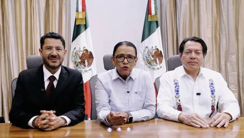 Diálogo, vía correcta para solucionar los conflictos: Rosa Icela Rodríguez