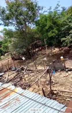 En Teticic, desolación y saqueo tras el éxodo forzado por criminales