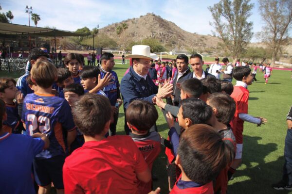 Gobernador Durazo abre puertas al futbol profesional con visorías para jóvenes sonorenses