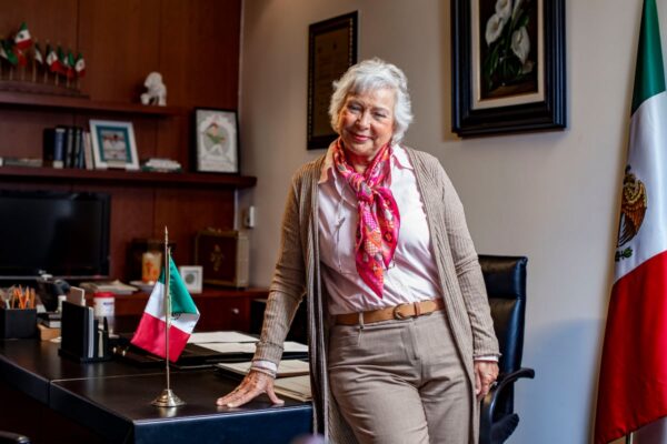 La exsecretaria de Gobernación y exministra de la Corte Olga Sánchez Cordero anuncia que dejará la política en 2027
