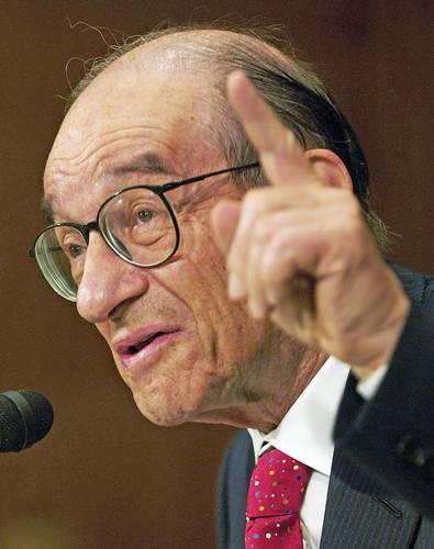Murió el oráculo alan Greenspan