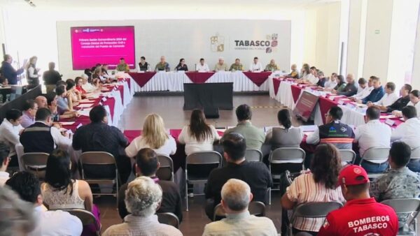 Refuerzan medidas preventivas por lluvias en Tabasco