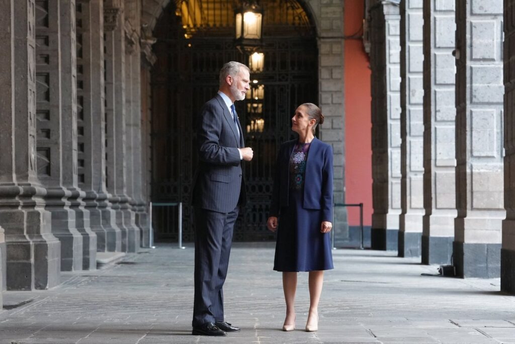 Sheinbaum se reúne con Felipe VI