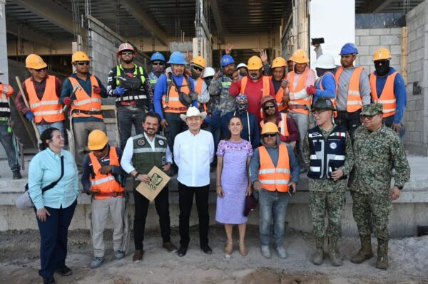 Sheinbaum y Durazo supervisan obras estratégicas para la región fronteriza