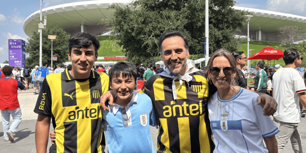 Uruguay, México, futbol y vacaciones en familia