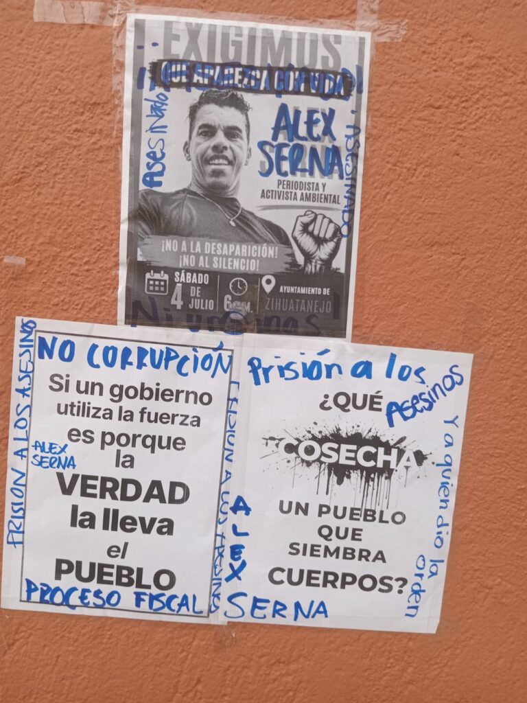 ¿Dónde está Alex Serna?