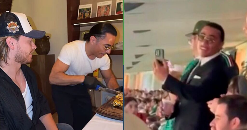 Chef Salt Bae agradece a Aldo de Nigris por pagarle su boleto para el Mundial