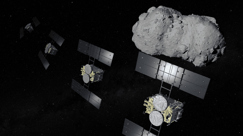 Cómo ver en vivo el histórico sobrevuelo de la sonda Hayabusa 2 a solo un kilómetro de un asteroide