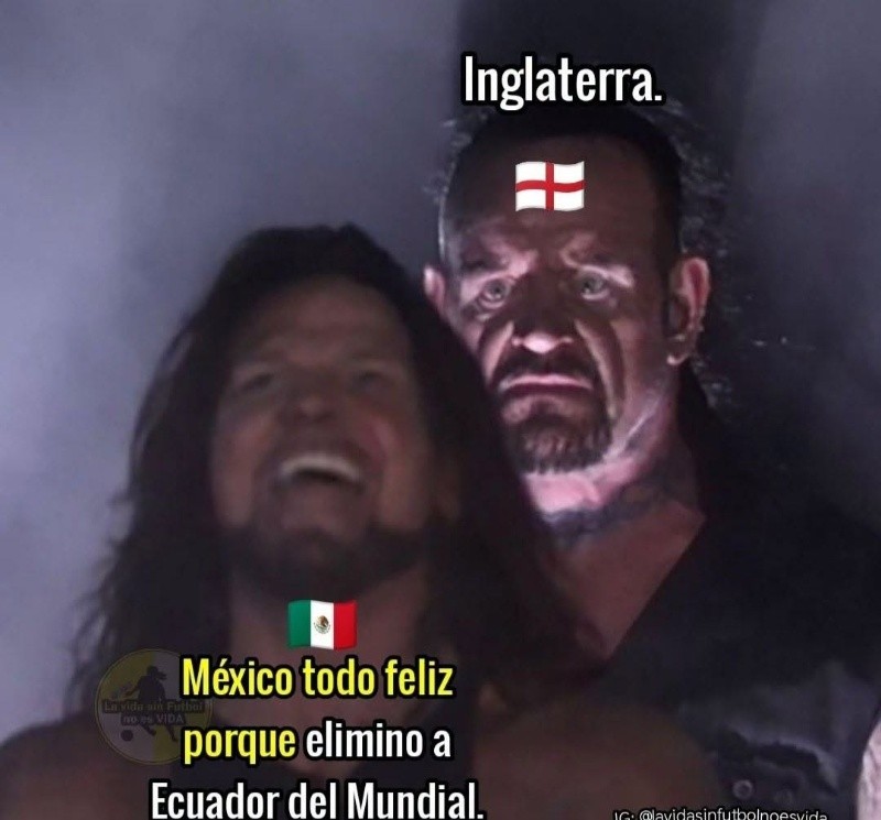 MEMES ya calientan el México vs Inglaterra previo a los octavos de final
