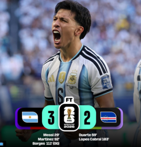 Mundial 2026: resultados 3 de julio
