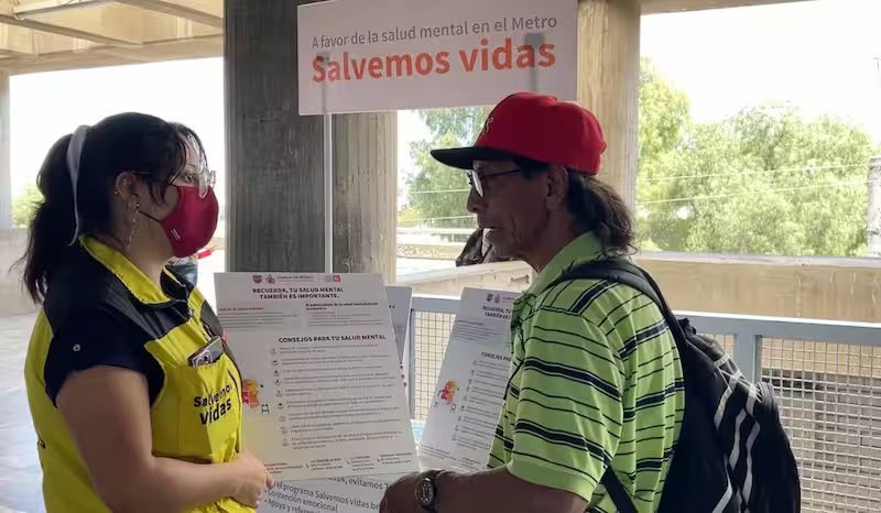 Salvemos Vidas del Metro cumple 10 años con 920 usuarios atendidos por crisis emocional - Ilustración 1
