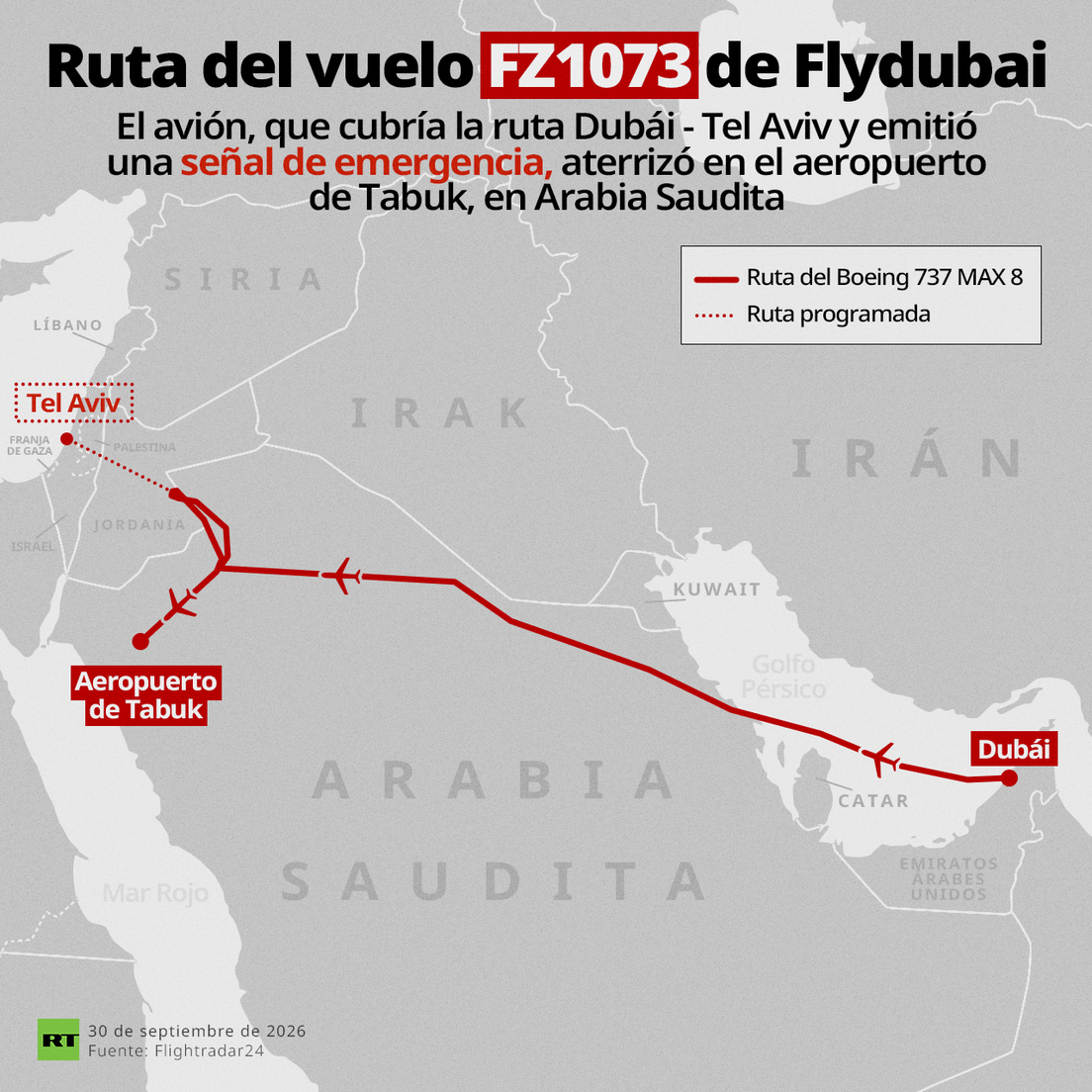 Un piloto del vuelo de Flydubai a Israel habría intentado suicidarse y estrellar el avión - Ilustración 2