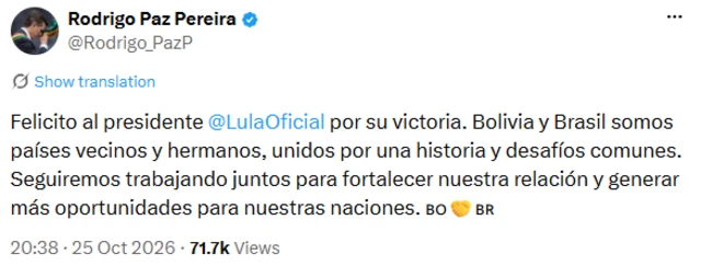 Elecciones de Brasil en vivo: Lula logra una histórica remontada contra Flávio Bolsonaro, quien dice que pedirá la anulación de las elecciones - Ilustración 1