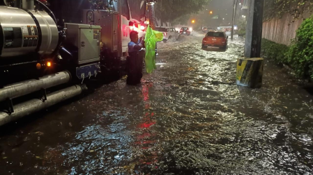 Cae aguacero en alcaldía Benito Juárez, activan Alerta Púrpura - Ilustración 1