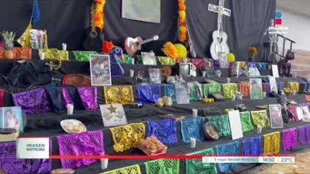 Colapsa catrina gigante por fuertes ráfagas de viento en Querétaro - Ilustración 1