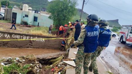 Remanentes de Vance dejan un muerto y severas inundaciones en Sonora - Ilustración 2