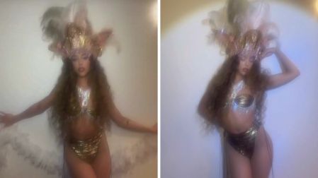 El espectacular look de Danna que conquistó a todos en el Halloween de Madonna - Ilustración 2