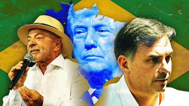 Cómo Trump está tratando de influir para que Flávio Bolsonaro gane a Lula en las elecciones de Brasil - Ilustración 1