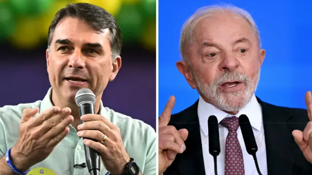 Elecciones en Brasil: Flávio Bolsonaro y Lula da Silva van a una segunda vuelta en la que el presidente enfrenta una difícil remontada - Ilustración 1