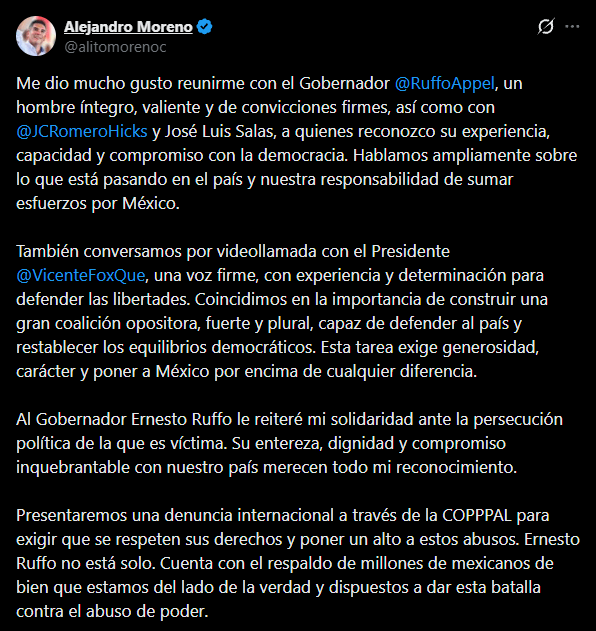“Una desgracia para México”: ciudadano encara a ‘Alito’ Moreno en Ensenada - Ilustración 2