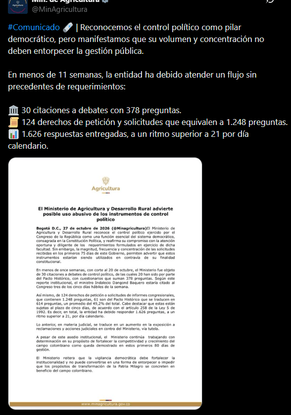 Iván Cepeda anuncia denuncias contra Abelardo de la Espriella por presuntos vínculos con narcotraficantes y despojo de tierras - Ilustración 1